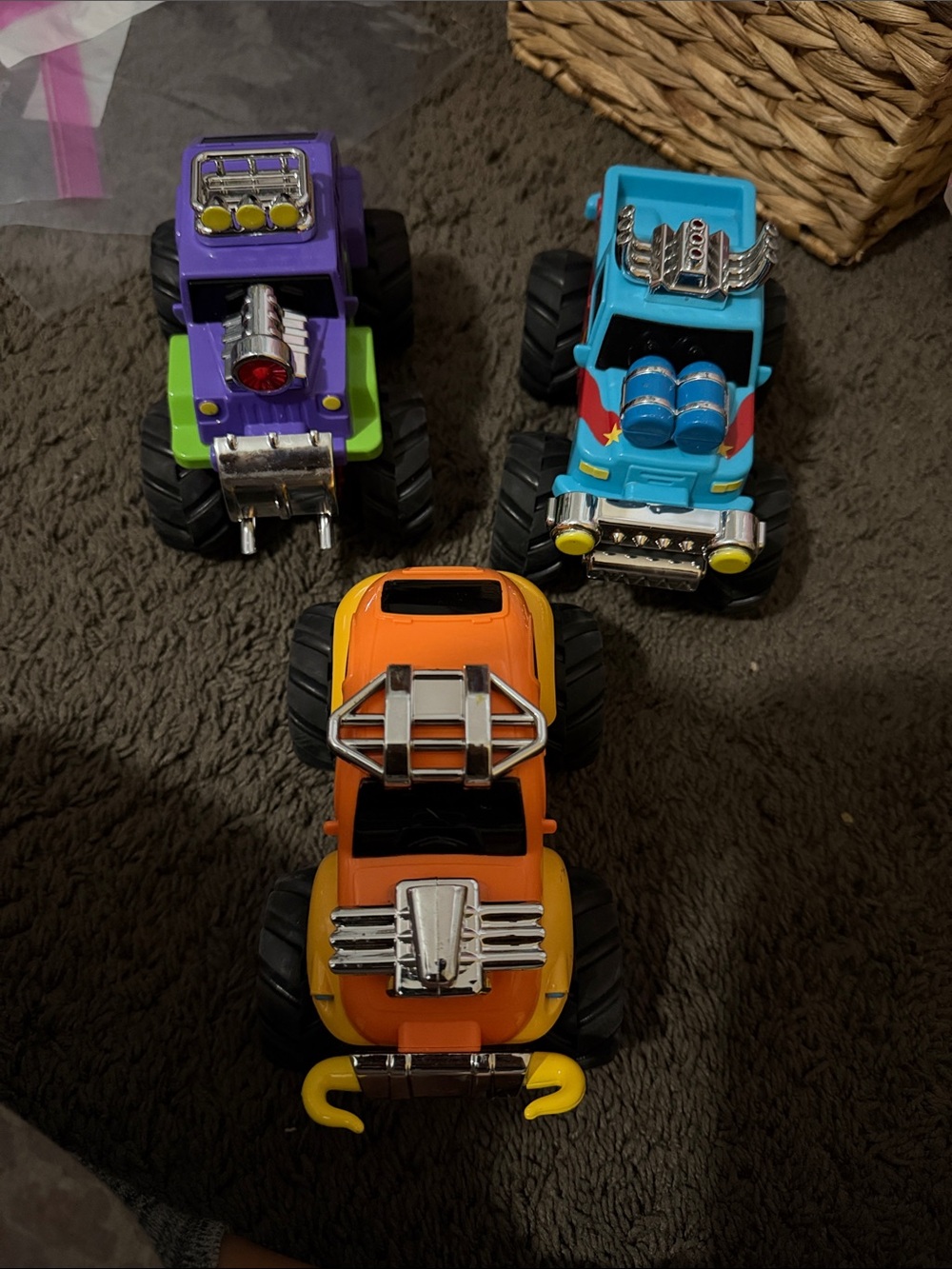 Interchangeable Trucks.